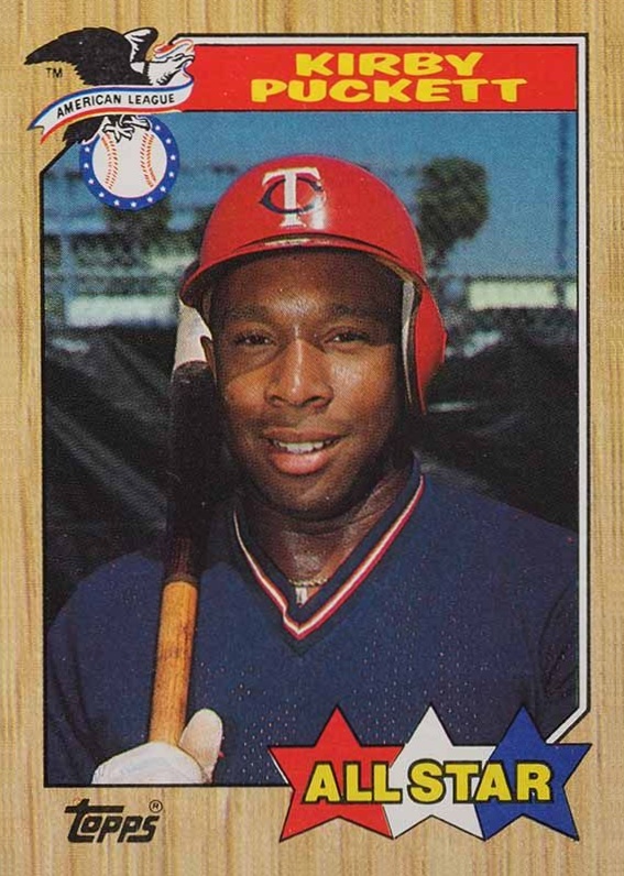 1987 Topps Kirby Puckett #611 Baseball Card