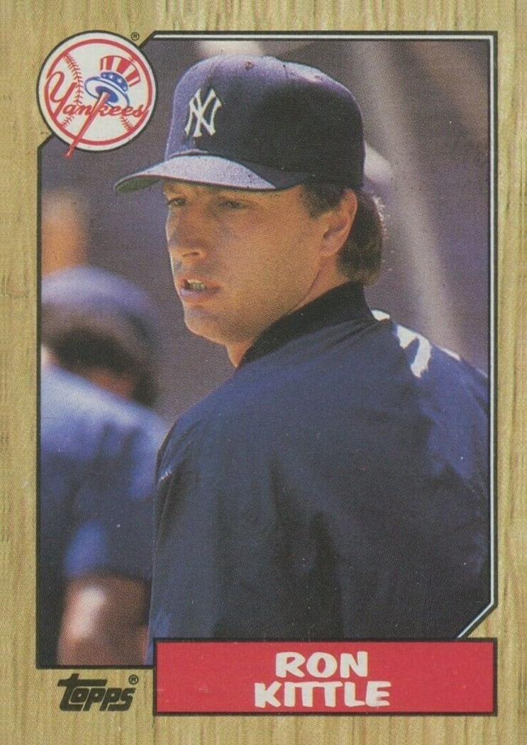 1987 Topps Ron Kittle #584 Baseball Card