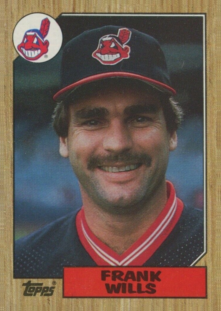 1987 Topps Frank Wills #551 Baseball Card
