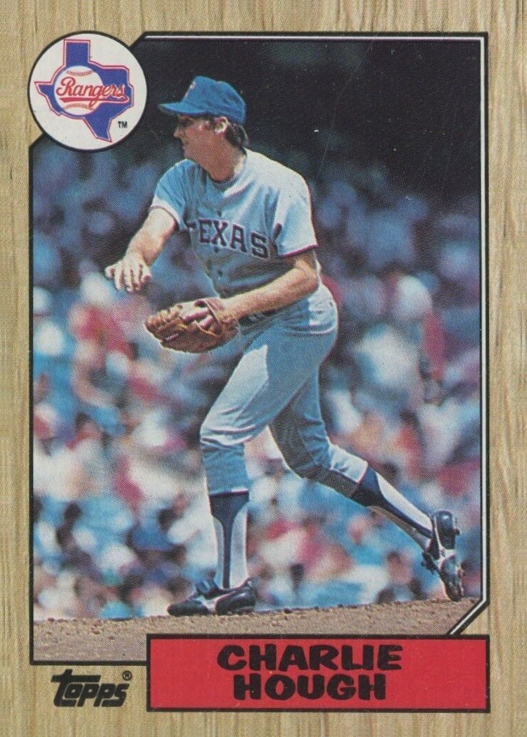 1987 Topps Charlie Hough #70 Baseball Card
