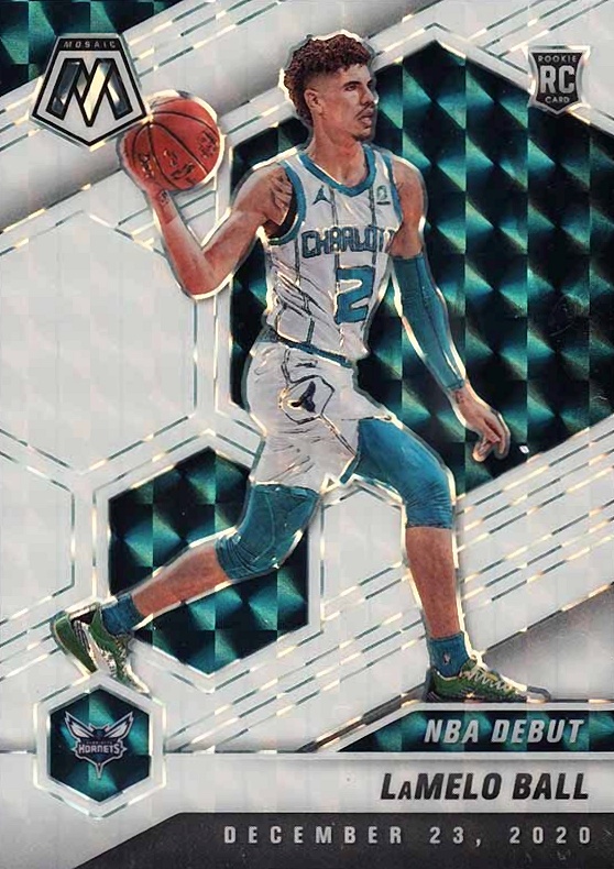 2020  Panini Mosaic LaMelo Ball #262 Basketball Card