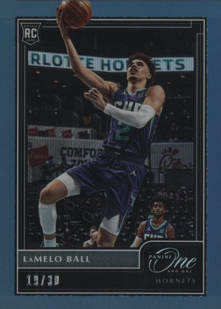 2020 Panini One and One LaMelo Ball #104 Basketball Card
