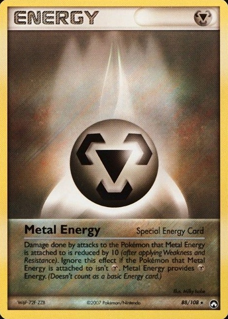 2007 Pokemon EX Power Keepers Metal Energy #88 TCG Card