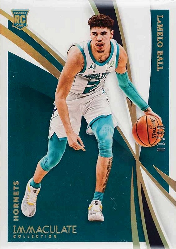 2020 Panini Immaculate Collection LaMelo Ball #75 Basketball Card