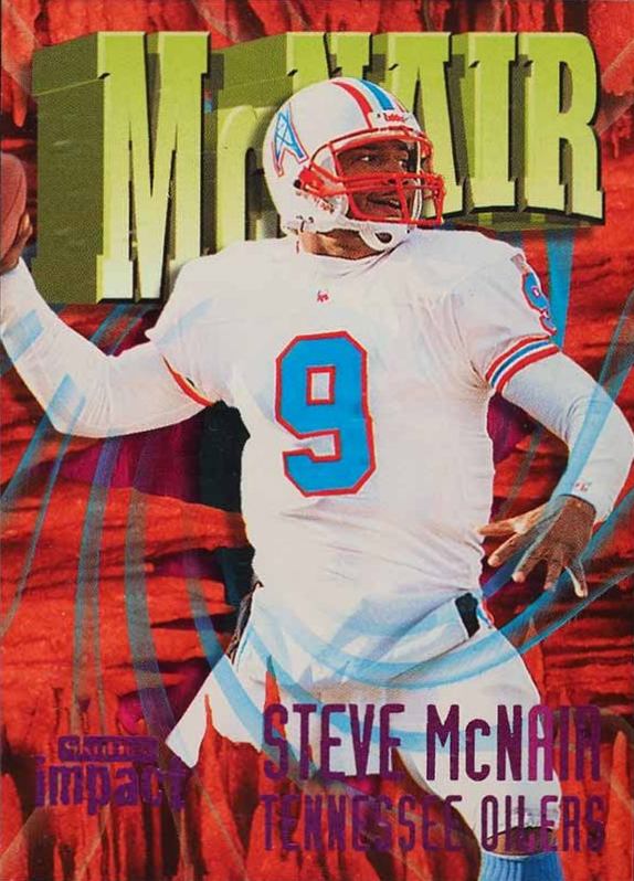 1997 Skybox Impact Steve McNair #9 Football Card