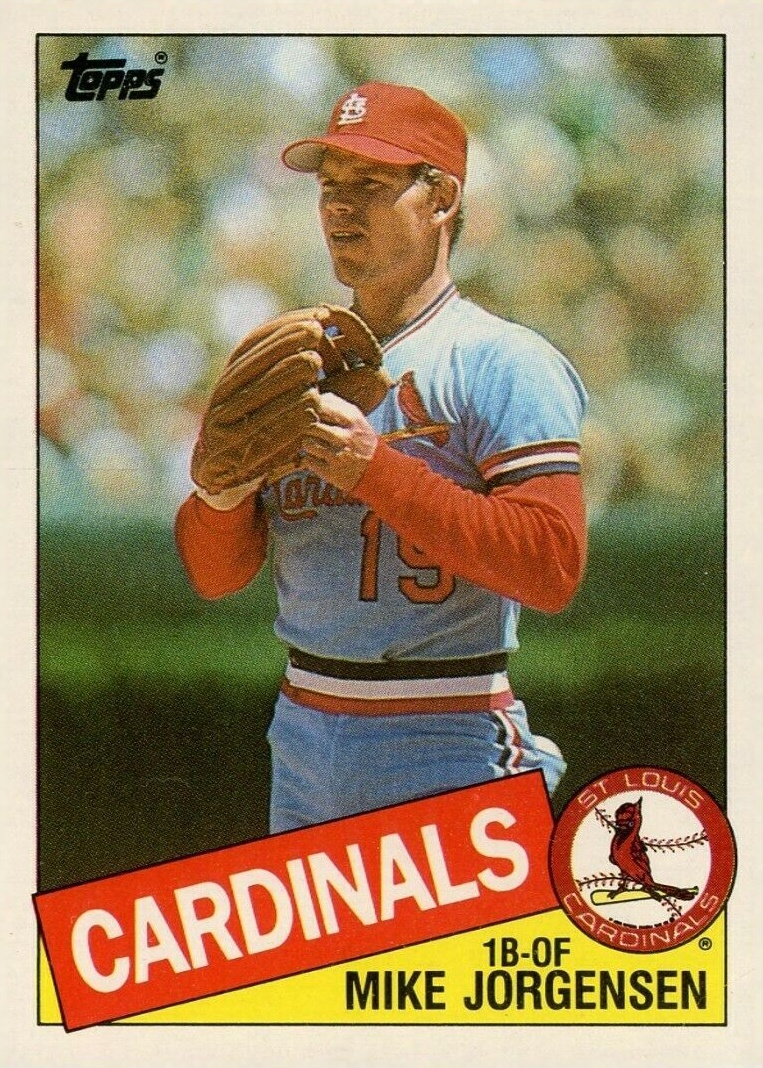 1985 Topps Mike Jorgensen #783 Baseball Card