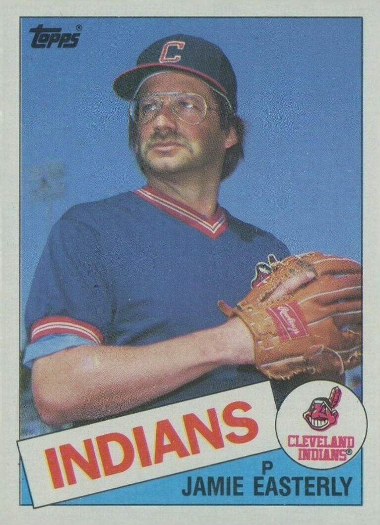 1985 Topps Jamie Easterly #764 Baseball Card