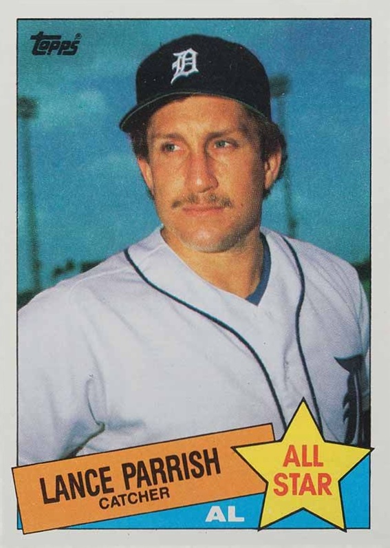 1985 Topps Lance Parrish #708 Baseball Card