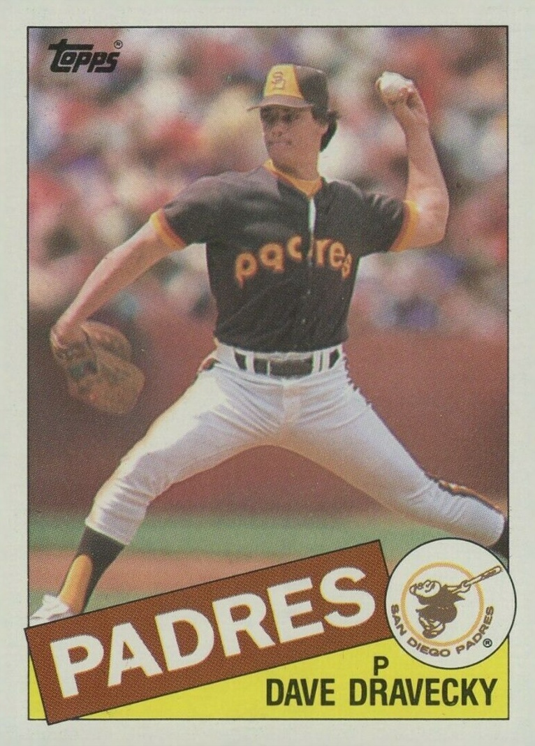 1985 Topps Dave Dravecky #530 Baseball Card