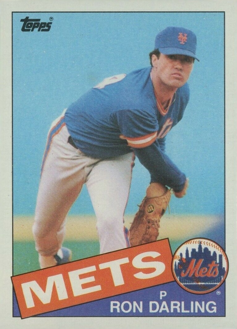 1985 Topps Ron Darling #415 Baseball Card