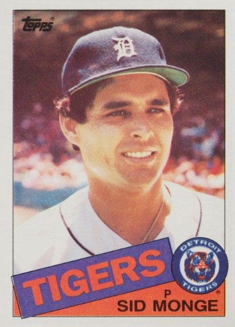 1985 Topps Sid Monge #408 Baseball Card