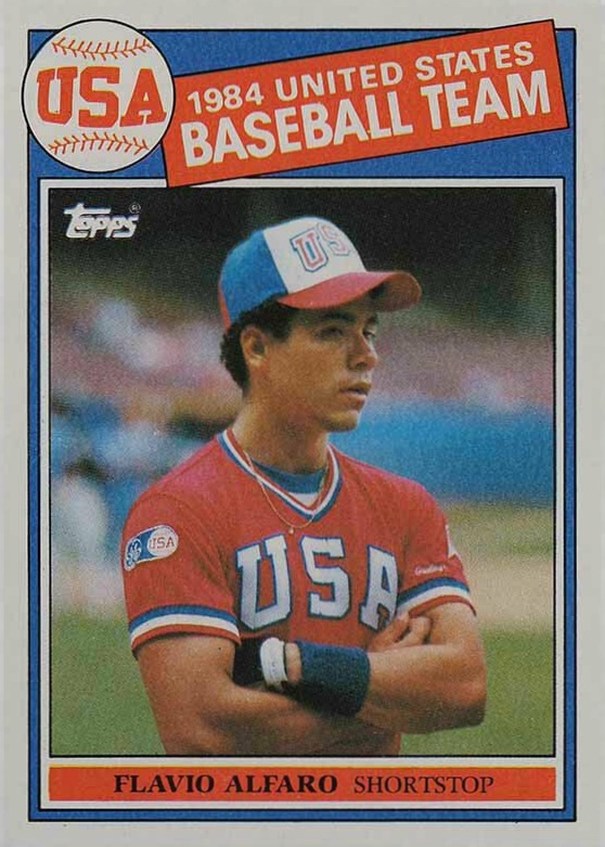 1985 Topps Flavio Alfaro #391 Baseball Card