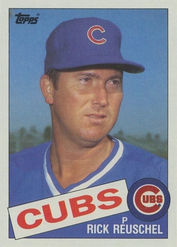 1985 Topps Rick Reuschel #306 Baseball Card