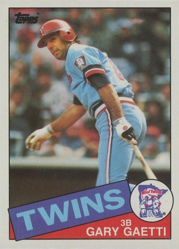 1985 Topps Gary Gaetti #304 Baseball Card