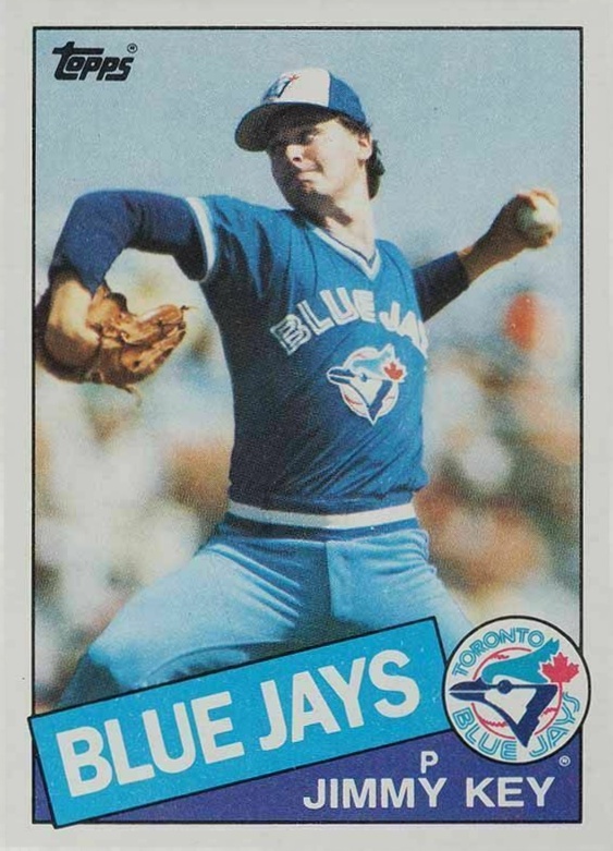 1985 Topps Jimmy Key #193 Baseball Card