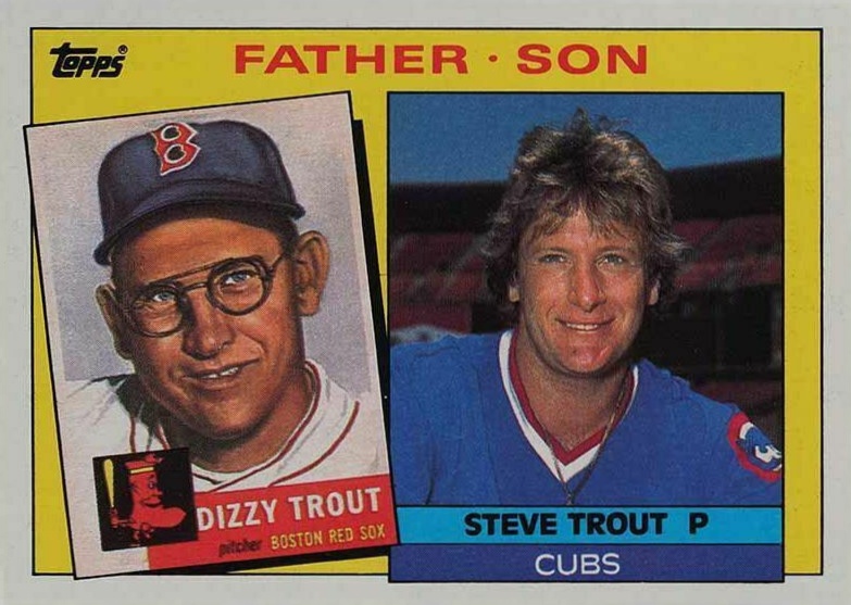 1985 Topps Father-Son #142 Baseball Card