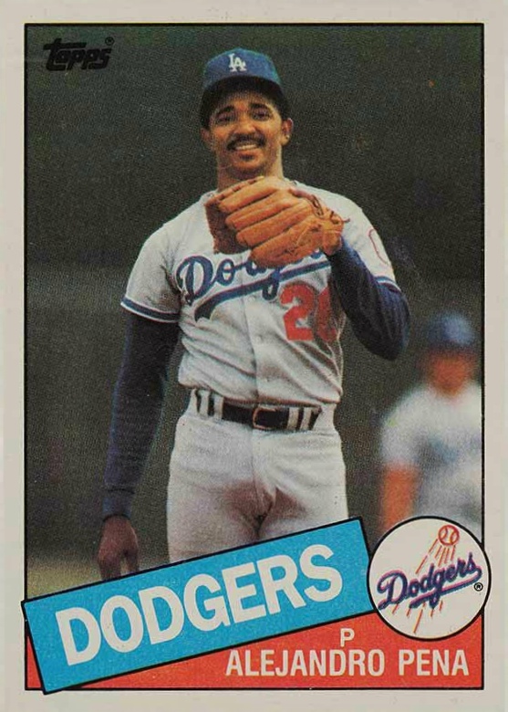 1985 Topps Alejandro Pena #110 Baseball Card