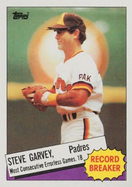 1985 Topps Steve Garvey #2 Baseball Card