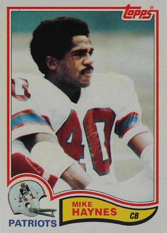 1982 Topps Mike Haynes #153 Football Card