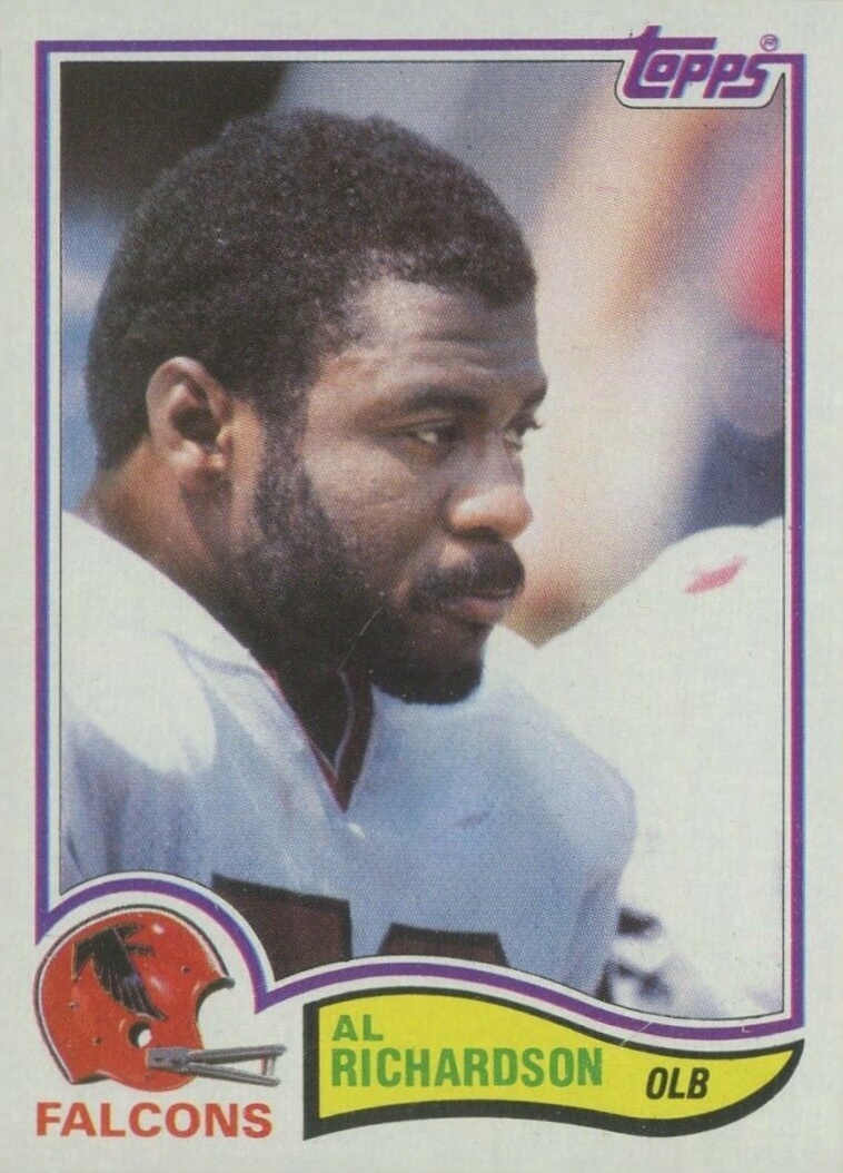 1982 Topps Al Richardson #289 Football Card