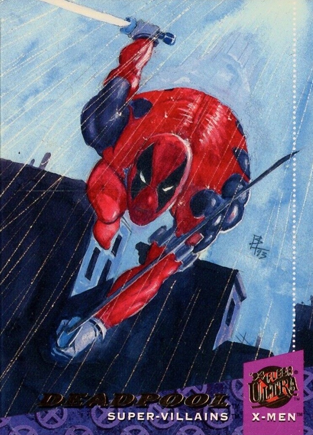 1994 Ultra X-Men Deadpool #57 Non-Sports Card