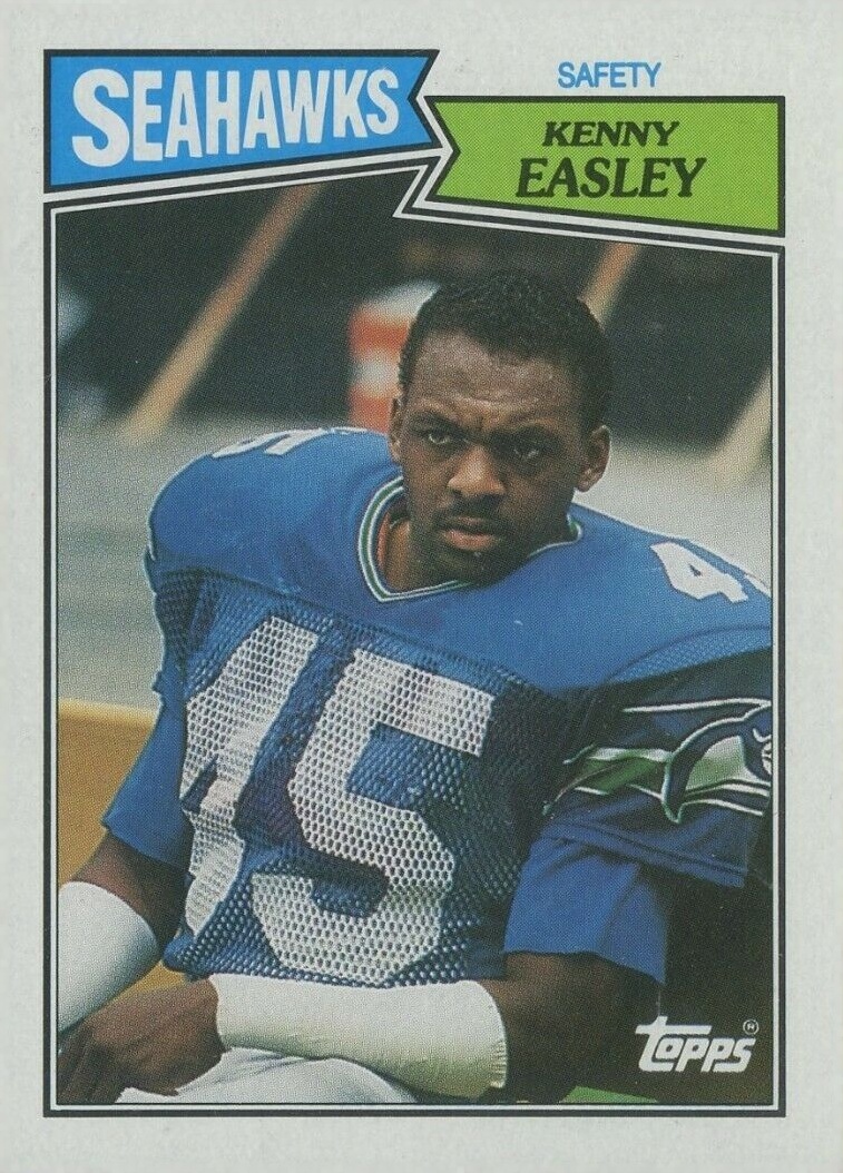 1987 Topps Kenny Easley #183 Football Card