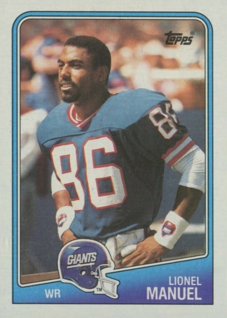 1988 Topps Lionel Manuel #276 Football Card