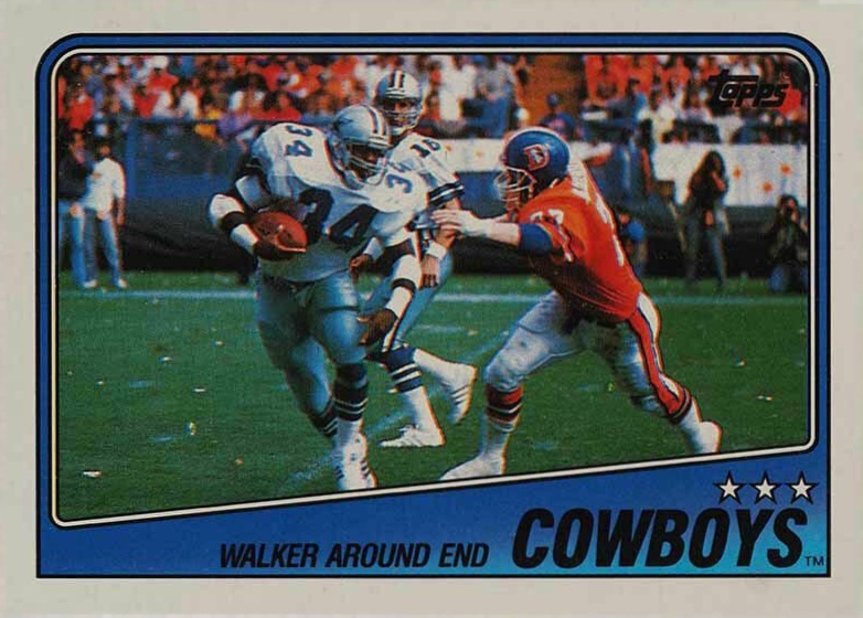 1988 Topps Cowboys Team Leaders #259 Football Card