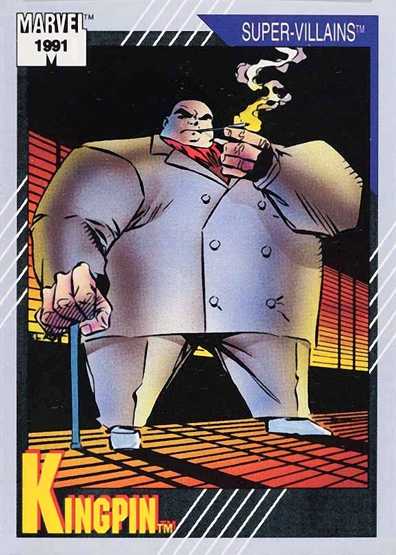 1991 Marvel Universe Kingpin #55 Non-Sports Card