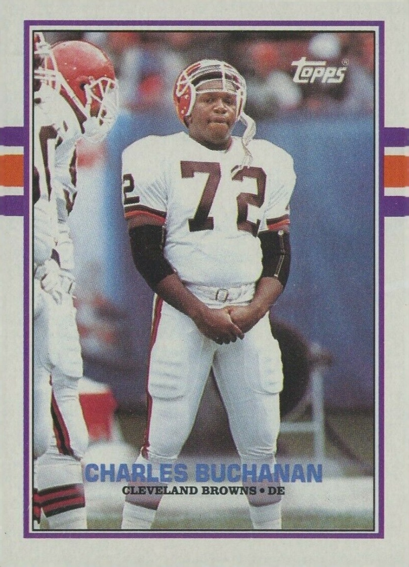 1989 Topps Charles Buchanan #142 Football Card