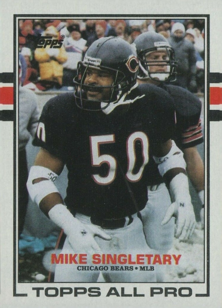 : 1992 Pro Line Profiles Football #405 Mike Singletary