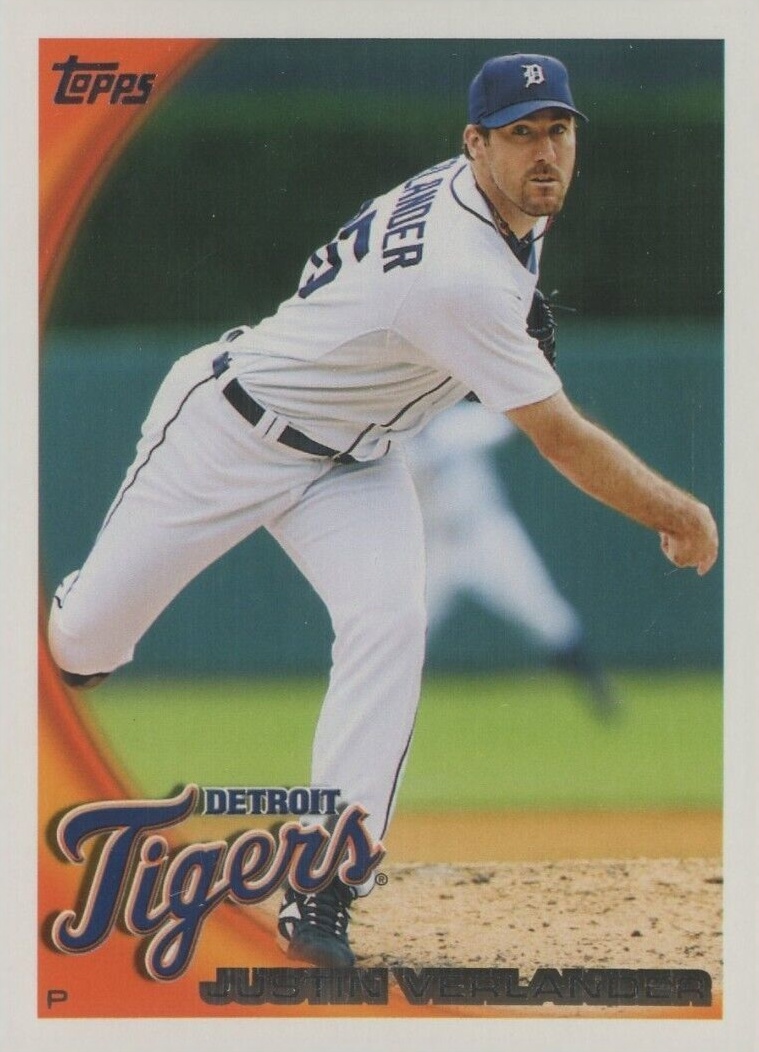 2010 Topps Justin Verlander #615 Baseball Card