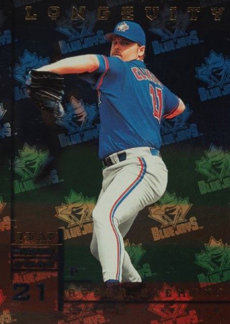 1998 Leaf Rookies & Stars Roger Clemens #40 Baseball Card