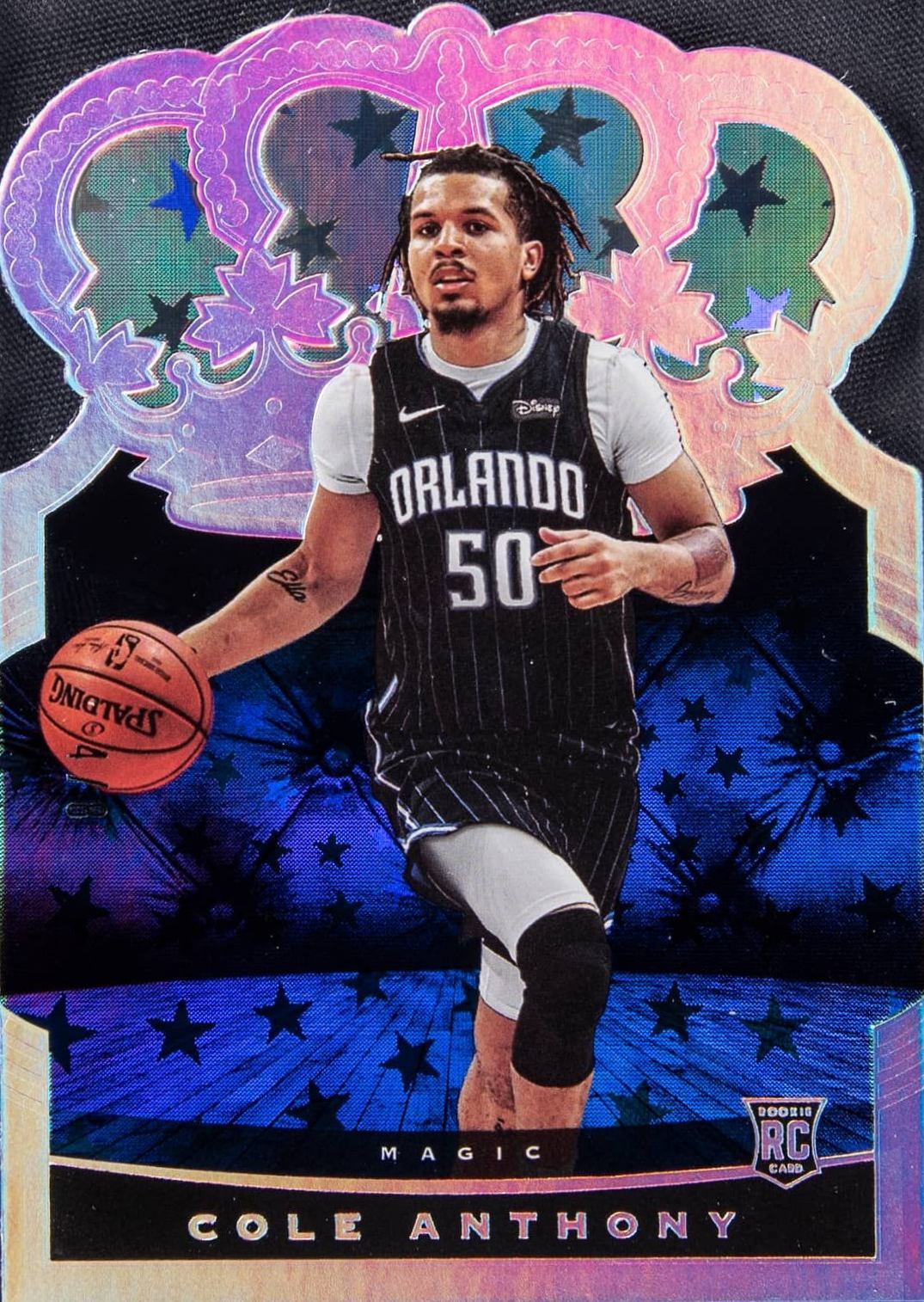 2020 Panini Crown Royale Cole Anthony #95 Basketball Card