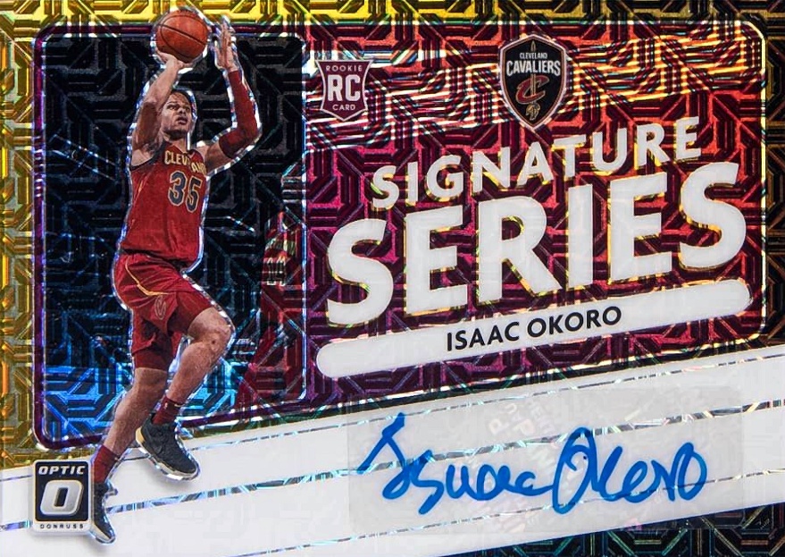 2020 Panini Donruss Optic Signature Series Isaac Okoro #SSIOK Basketball Card