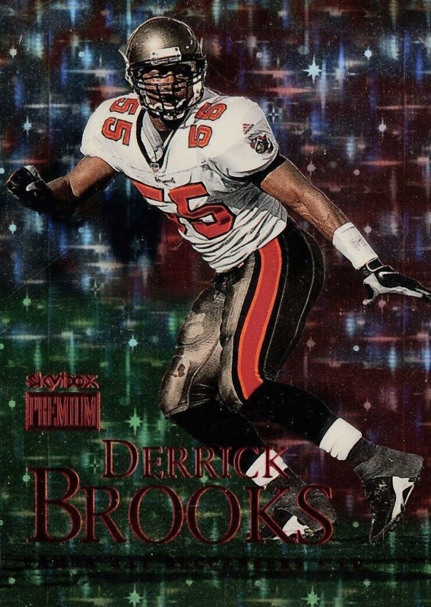 1999 Skybox Premium Derrick Brooks #163 Football Card
