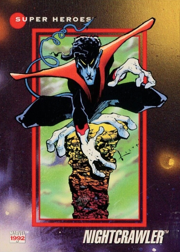 1992 Marvel Universe Nightcrawler #22 Non-Sports Card
