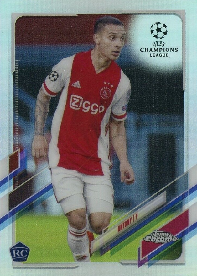 2020 Topps Chrome UEFA Champions League Anthony #87 Soccer Card