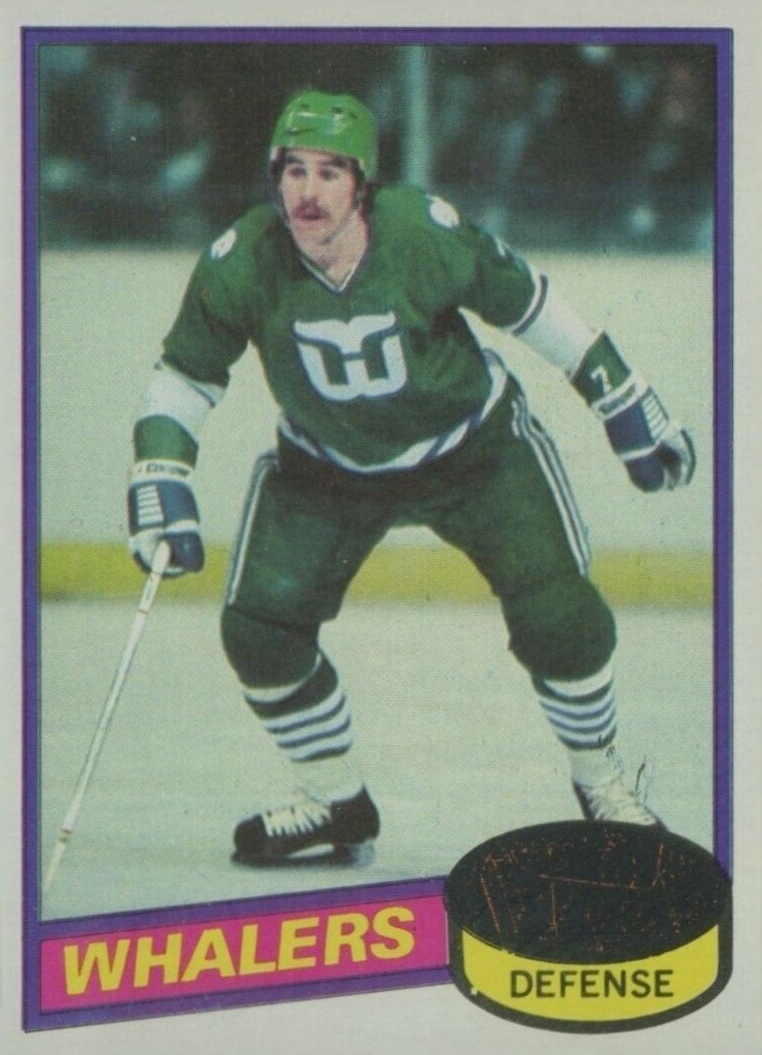 1980 Topps Gordie Roberts #112 Hockey Card