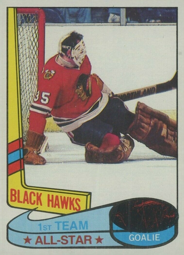 13-14 UD Upper Deck Series One A Piece of History Tony Esposito Jersey HOF