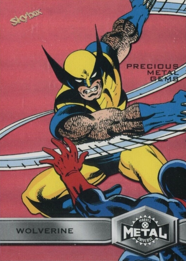 2021 Upper Deck Marvel X-Men Metal Universe Wolverine #169 Non-Sports Card