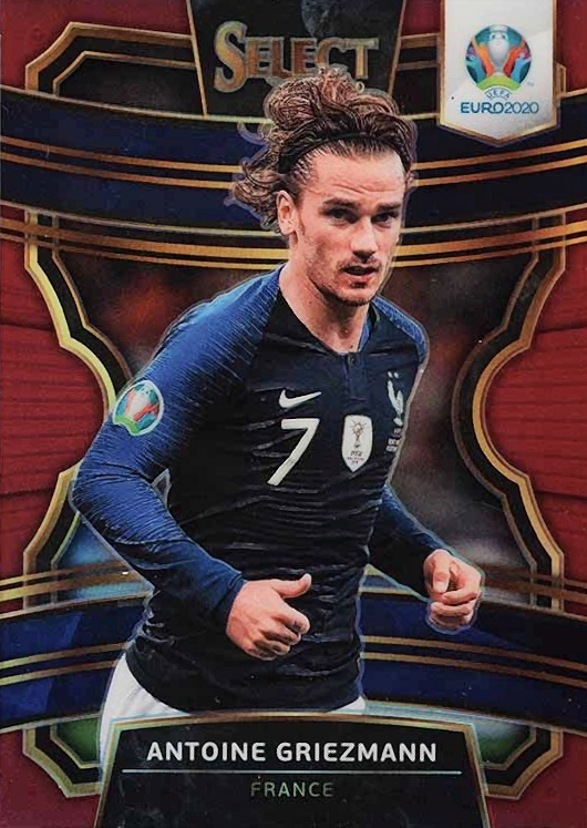 2020 Panini Select UEFA Euro Antoine Griezmann #55 Soccer Card