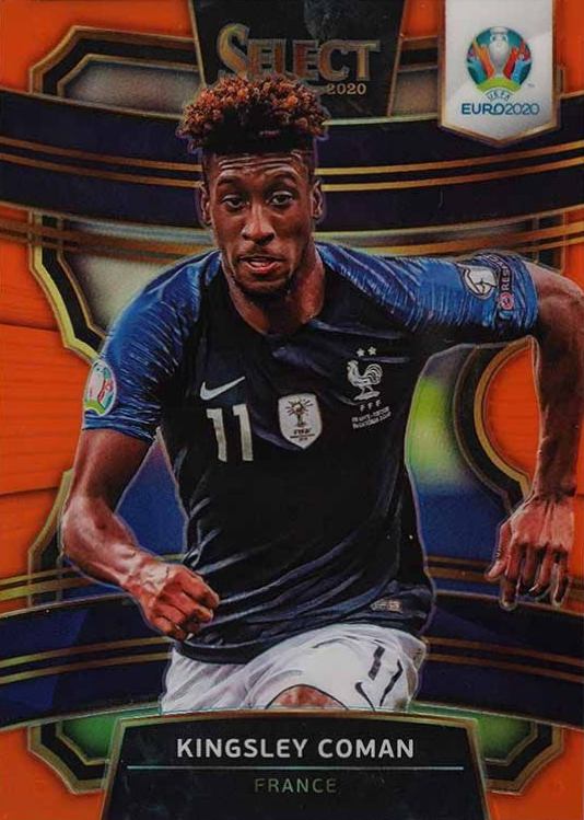 2020 Panini Select UEFA Euro Kingsley Coman #54 Soccer Card