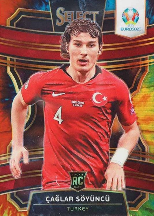 2020 Panini Select UEFA Euro Caglar Soyuncu #59 Soccer Card