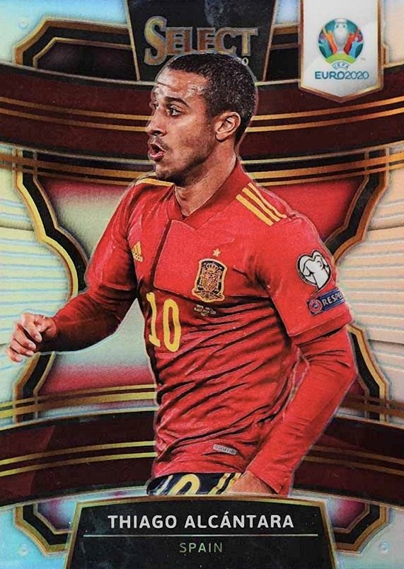 2020 Panini Select UEFA Euro Thiago Alcantara #38 Soccer Card