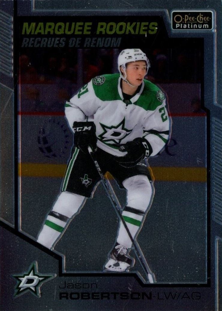 2020 O-Pee-Chee Platinum Jason Robertson #159 Hockey Card