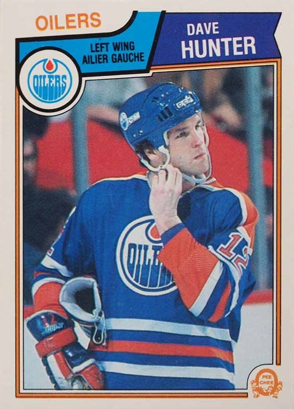 1983 O-Pee-Chee Dave Hunter #32 Hockey Card