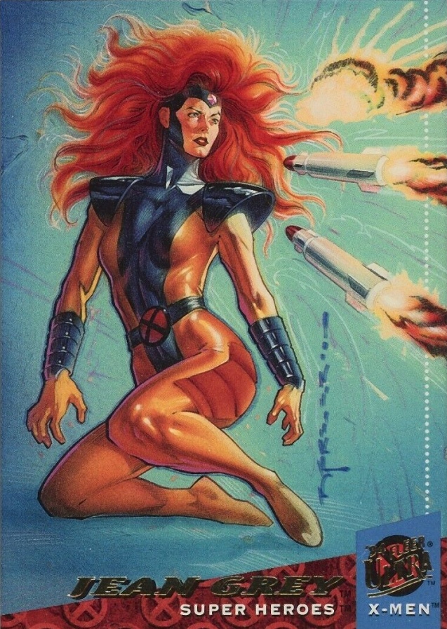1994 Ultra X-Men Jean Grey #14 Non-Sports Card