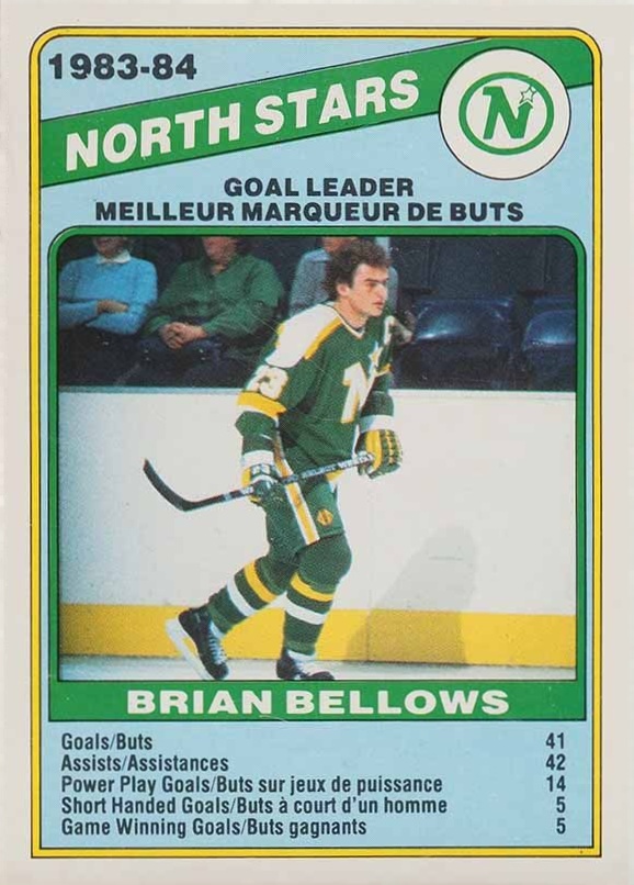 1984 O-Pee-Chee Brian Bellows #359 Hockey Card