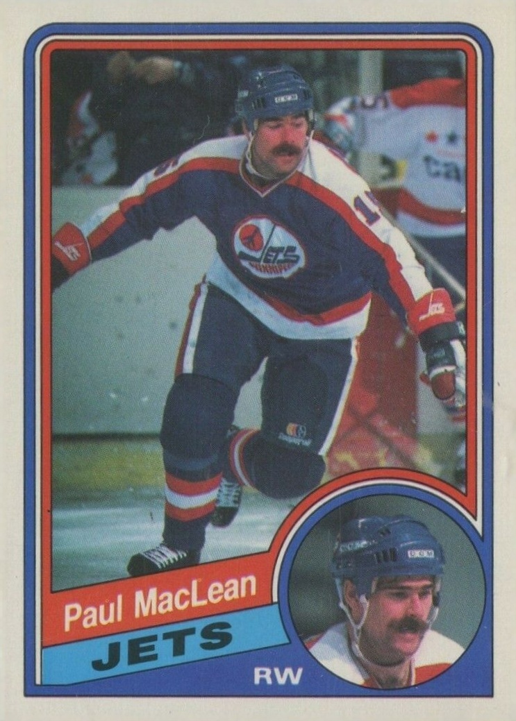 1984 O-Pee-Chee Paul Maclean #342 Hockey Card
